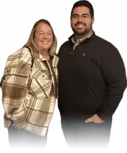 Steven Rodriguez, founder of ChurchFound, with his wife Jordan